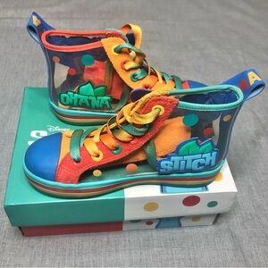 Madmia Stitch Hawaii Clear Sneakers